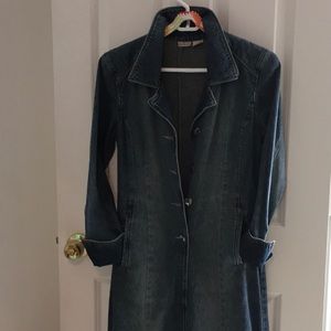 vintage denim coat by Rubbish.